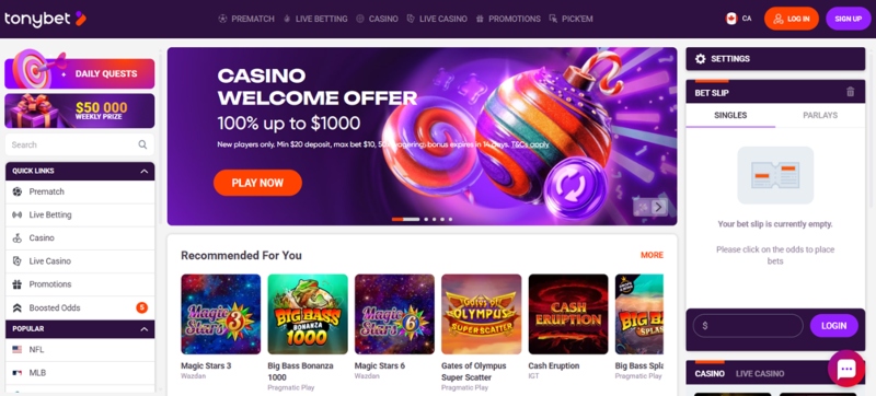 Tonybet Casino